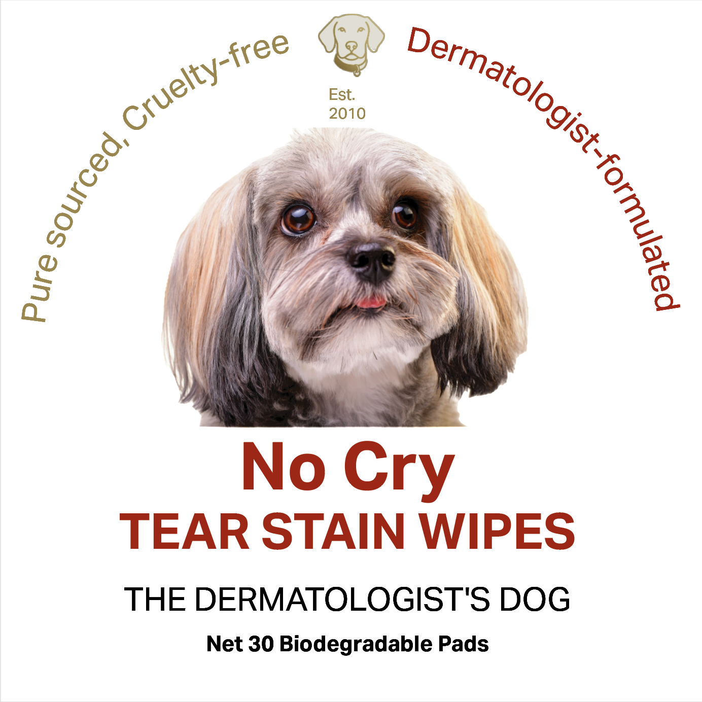 No Cry Tear Stain Wipes